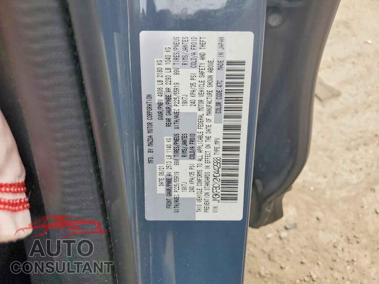 MAZDA CX-5 2021 - JM3KFBCY2M0442988