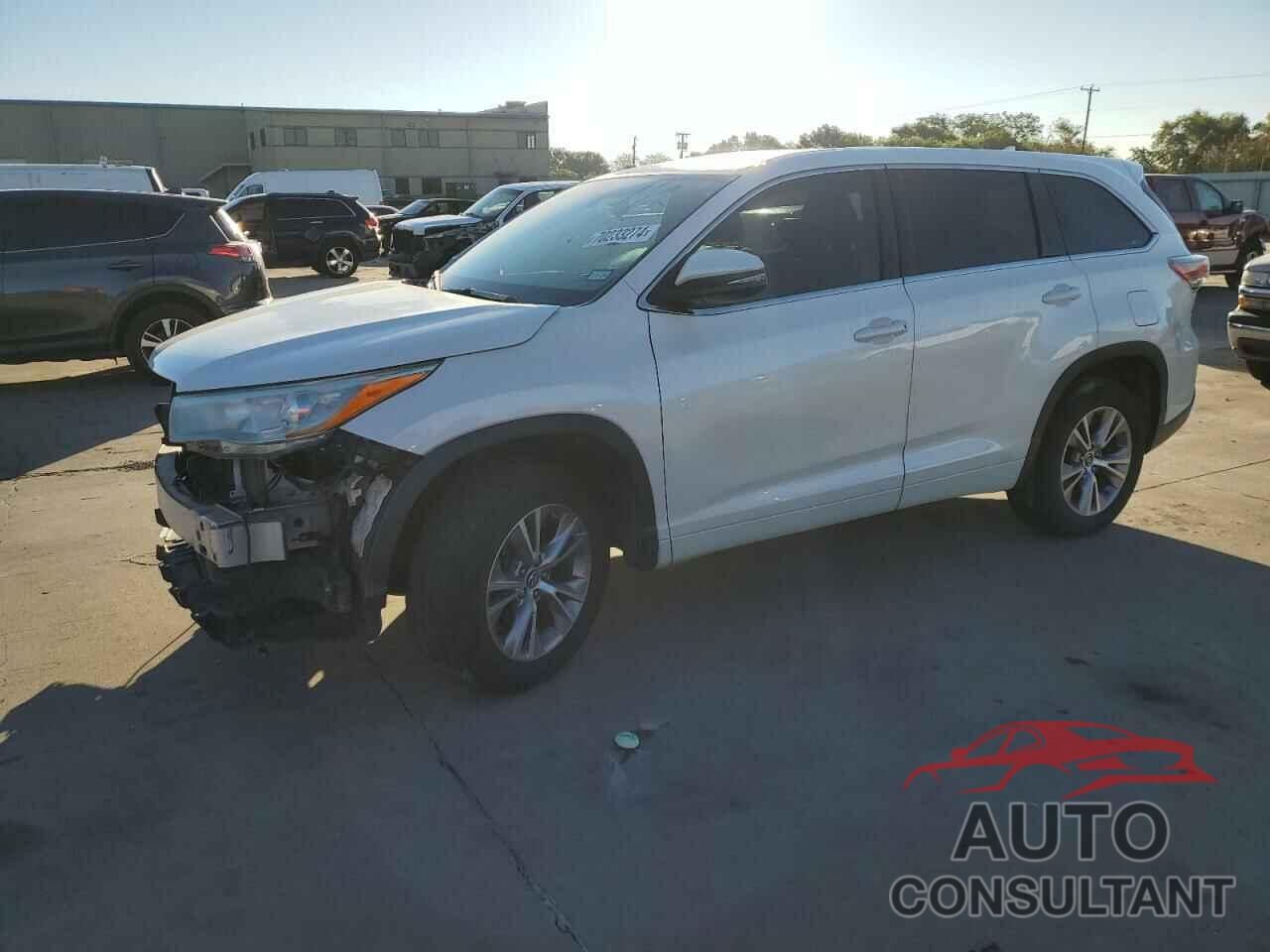 TOYOTA HIGHLANDER 2016 - 5TDZKRFH5GS182532