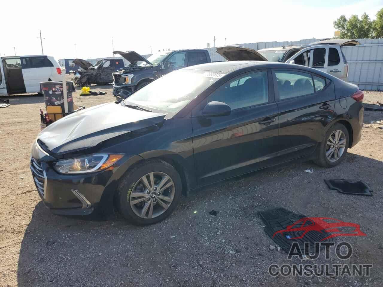 HYUNDAI ELANTRA 2017 - KMHD84LF0HU237265