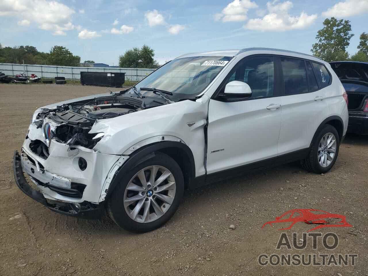 BMW X3 2017 - 5UXWX9C55H0T09328