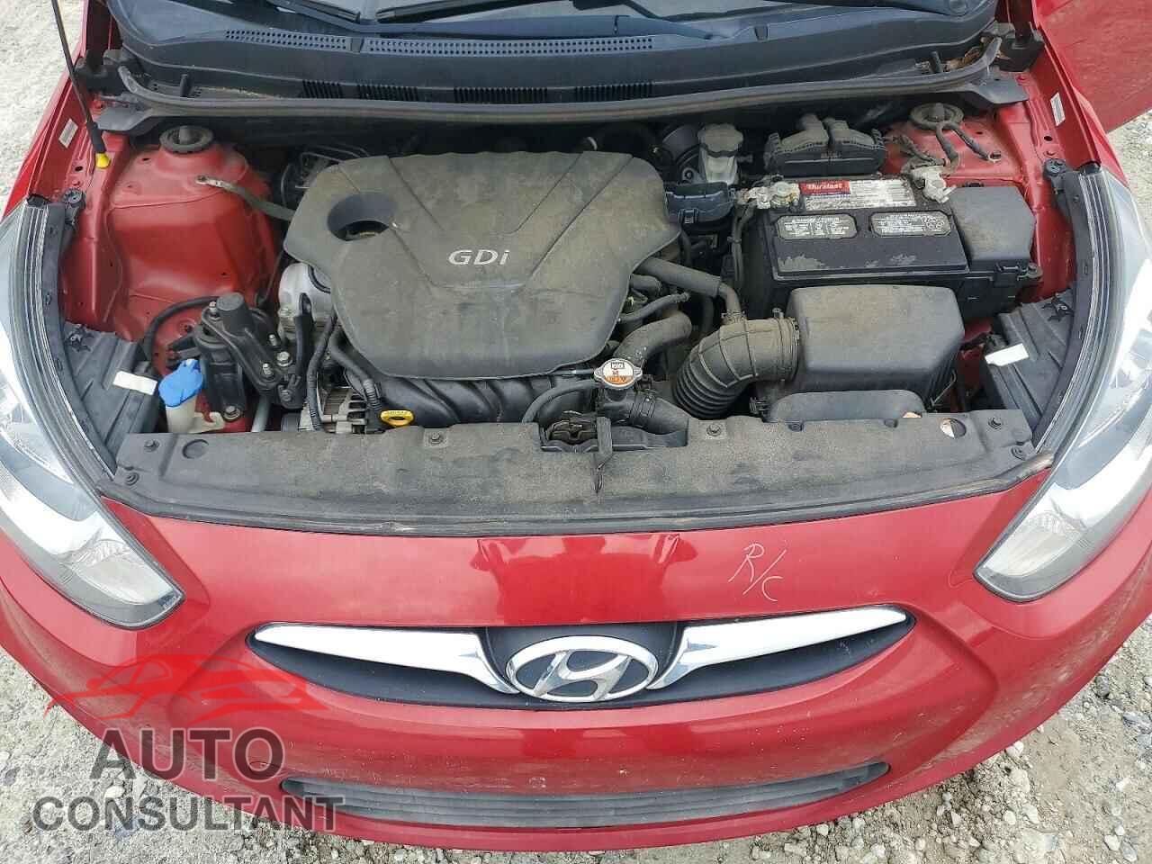 HYUNDAI ACCENT 2013 - KMHCT4AE2DU434727