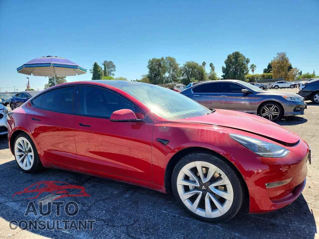TESLA MODEL 3 2022 - 5YJ3E1EB4NF191672
