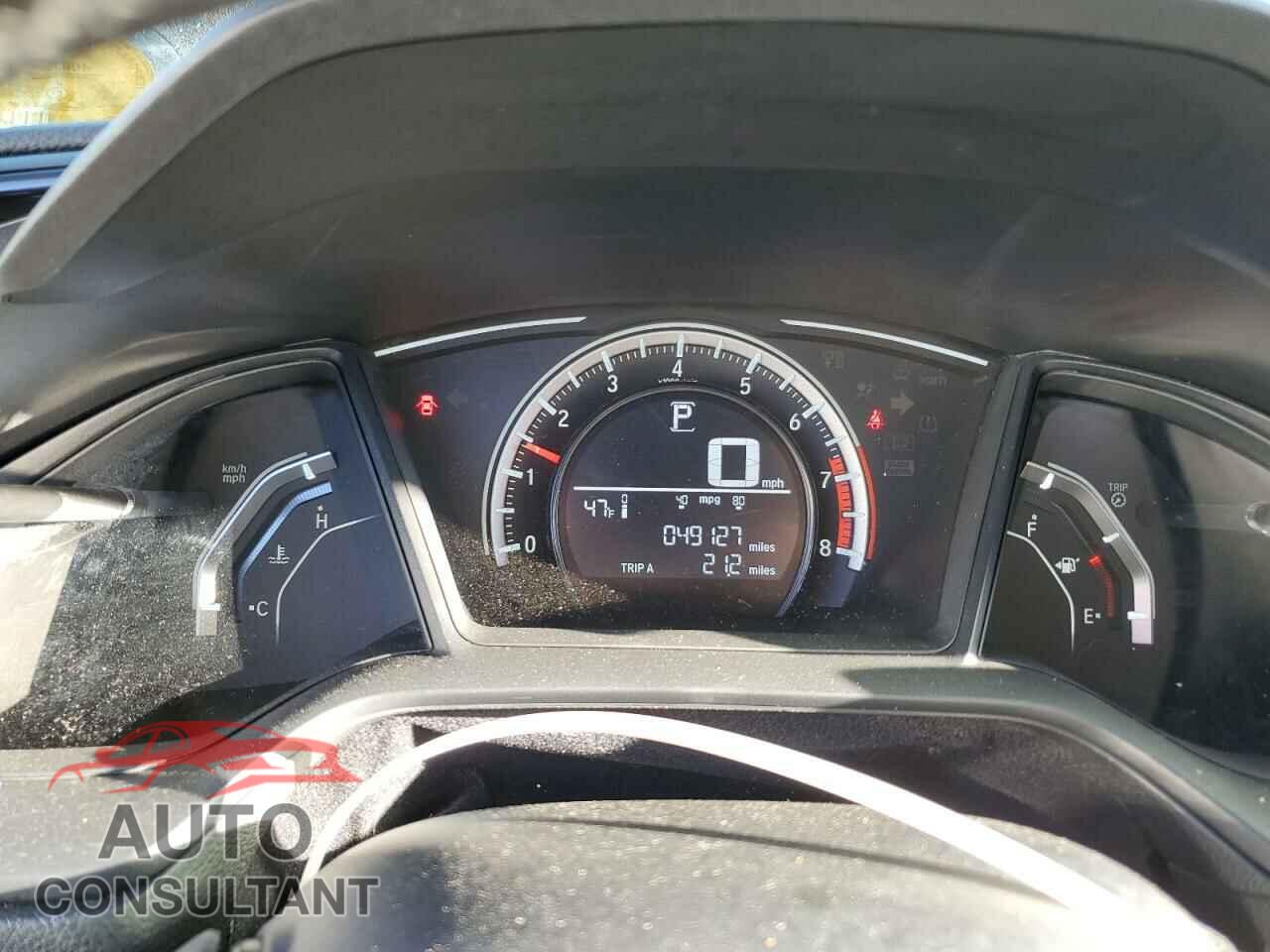 HONDA CIVIC 2017 - 19XFC2F58HE082644