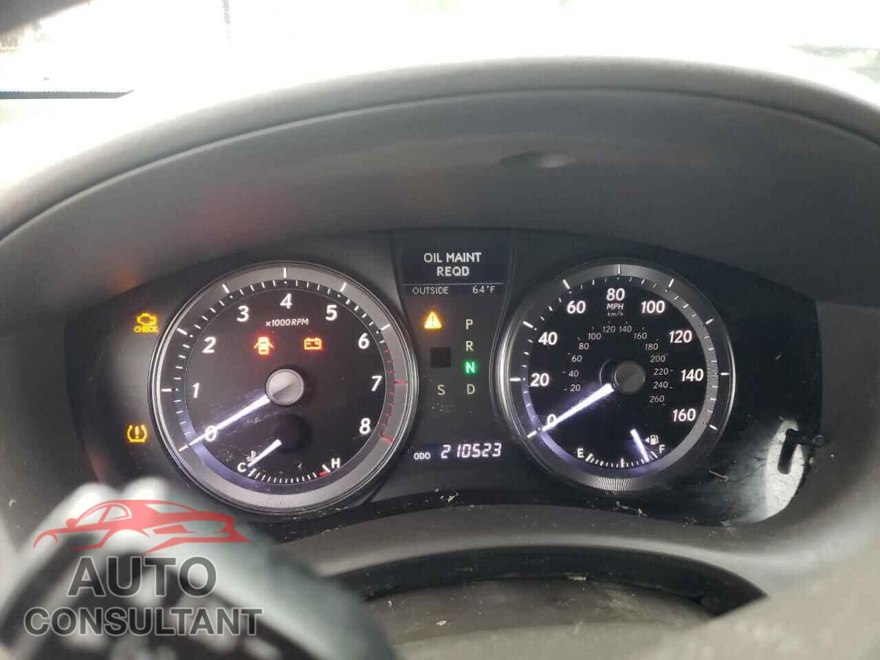 LEXUS ES350 2011 - JTHBK1EG7B2437823