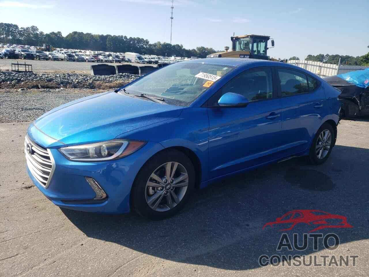 HYUNDAI ELANTRA 2017 - KMHD84LF8HU395319