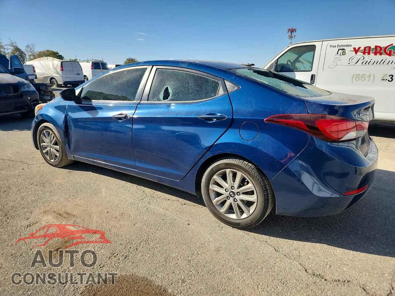 HYUNDAI ELANTRA 2016 - KMHDH4AE2GU532277
