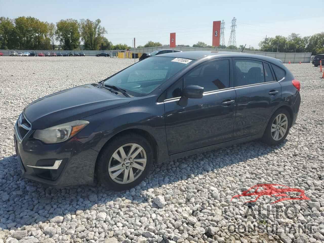 SUBARU IMPREZA 2016 - JF1GPAB62G8276490