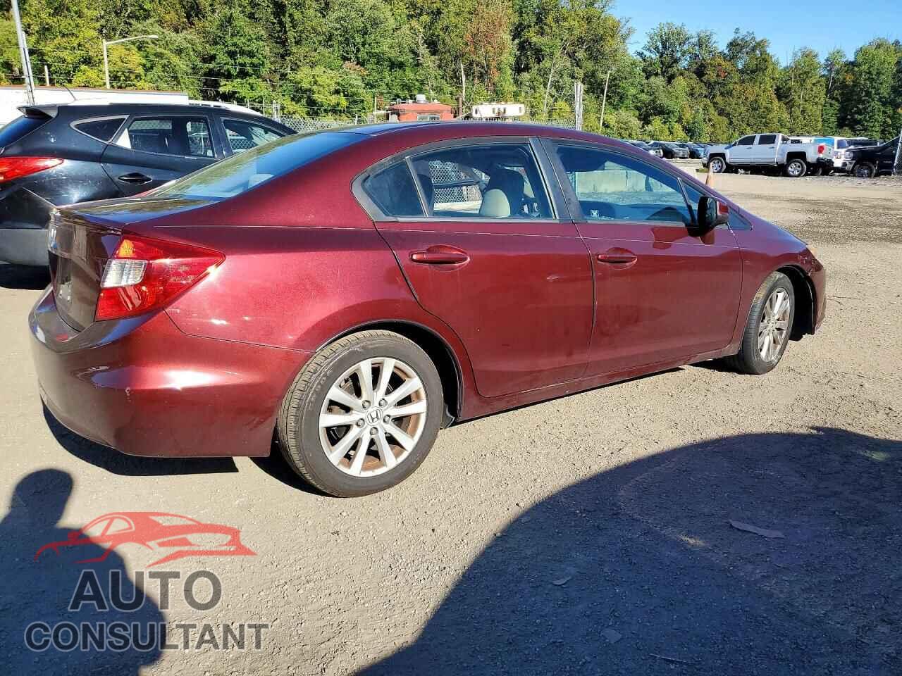 HONDA CIVIC 2012 - 19XFB2F82CE353168
