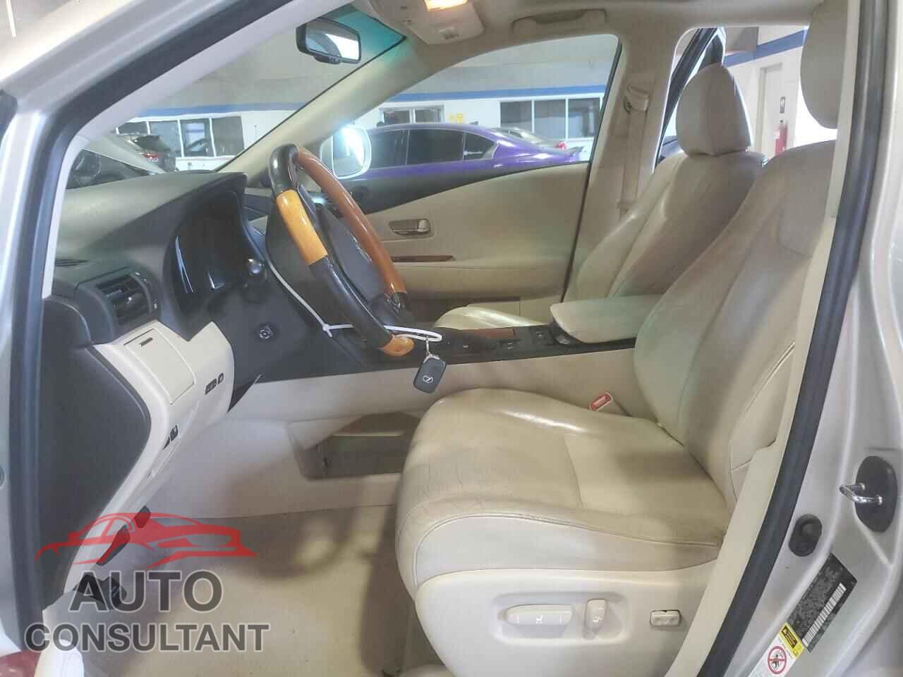 LEXUS RX350 2012 - 2T2BK1BA2CC137624