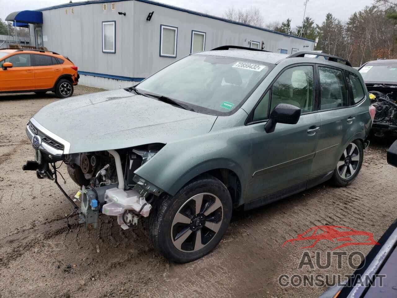SUBARU FORESTER 2018 - JF2SJABC2JH467900