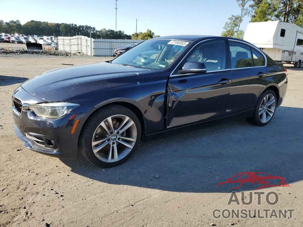 BMW 3 SERIES 2017 - WBA8D9G51HNU59756