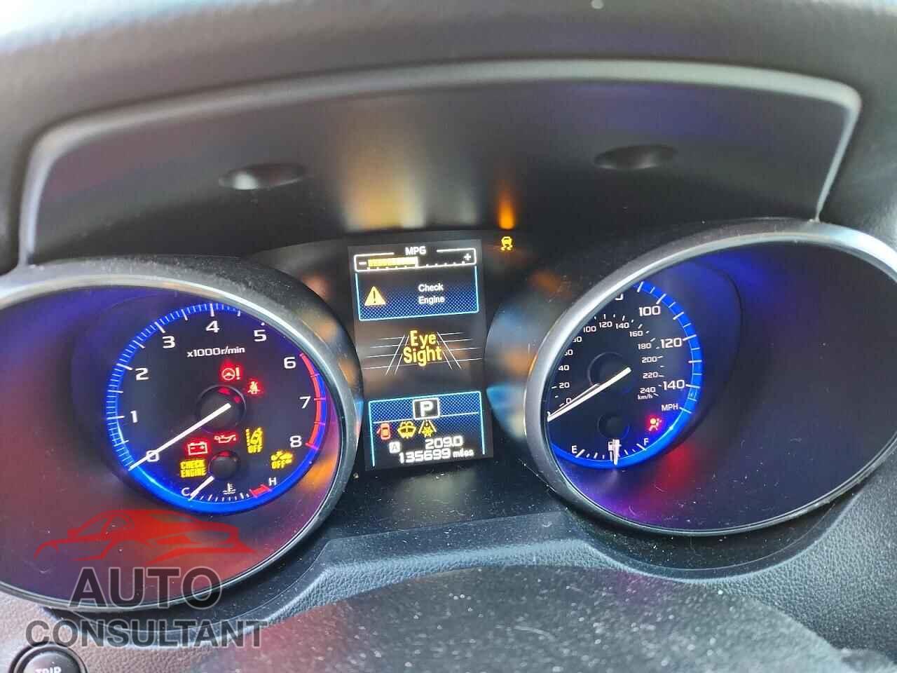 SUBARU OUTBACK 2018 - 4S4BSAFC1J3325665