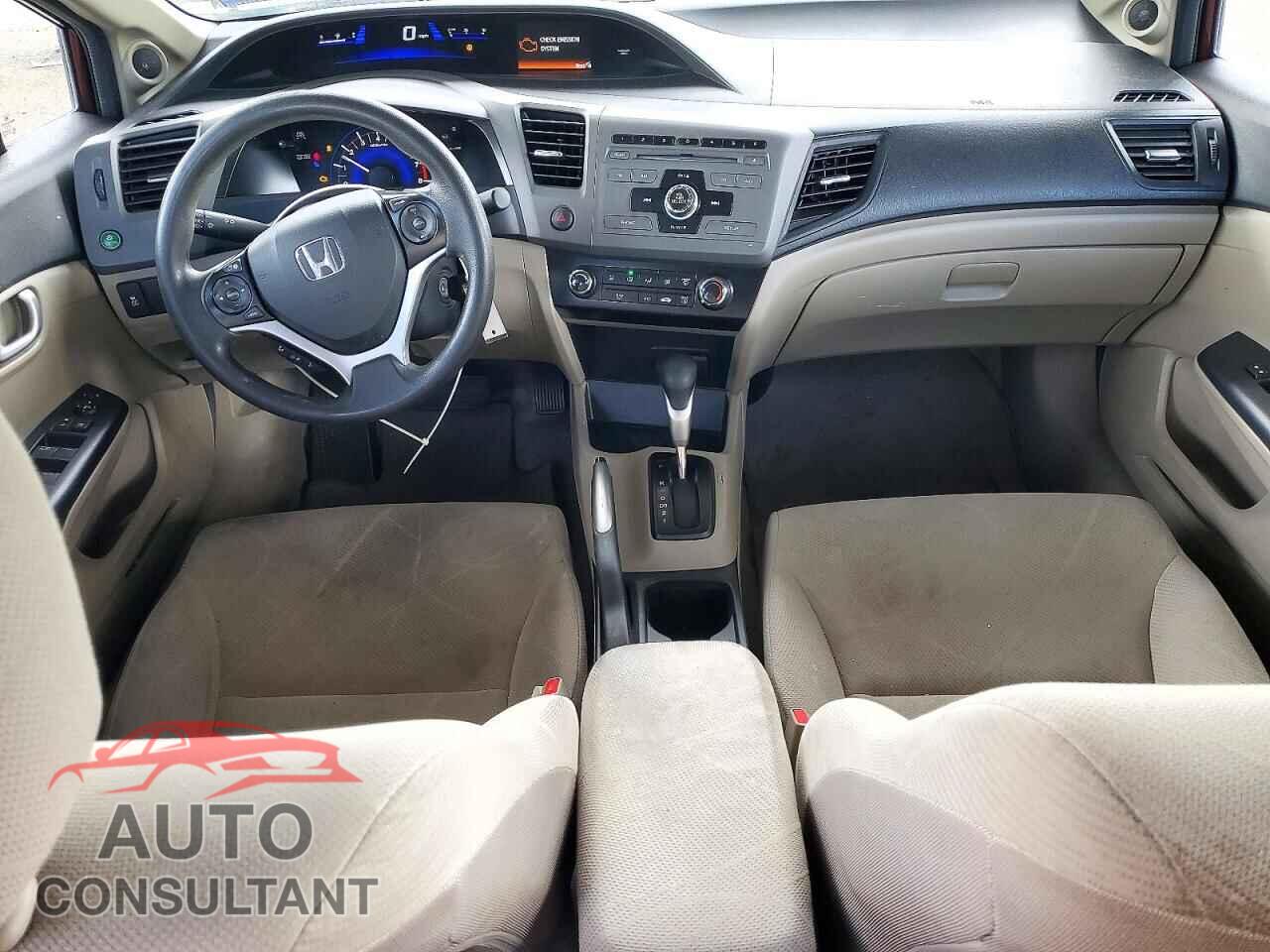 HONDA CIVIC 2012 - 19XFB2F82CE381102