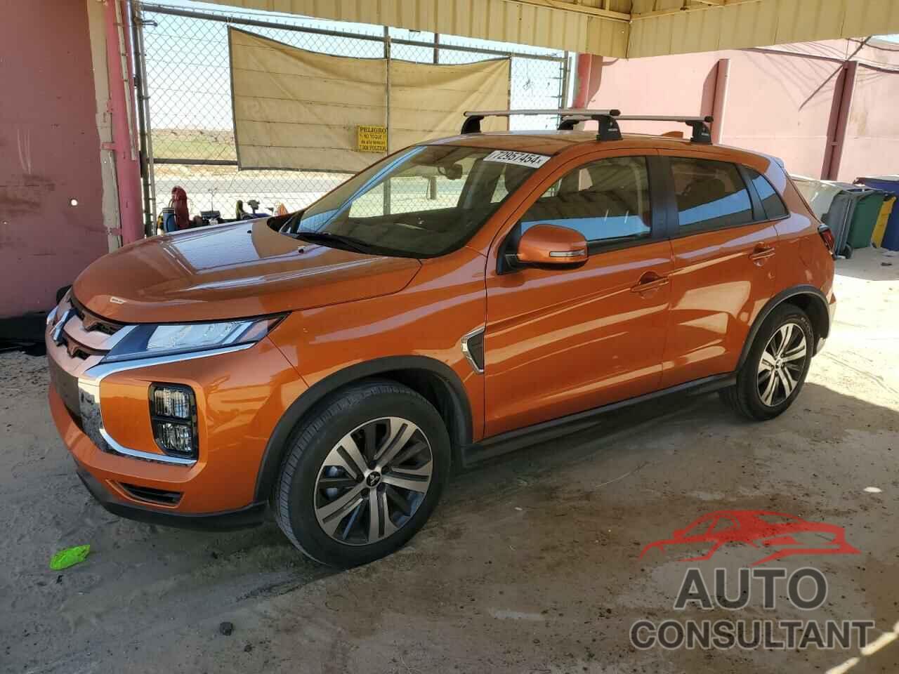 MITSUBISHI OUTLANDER 2022 - JA4APVAU4NU014413