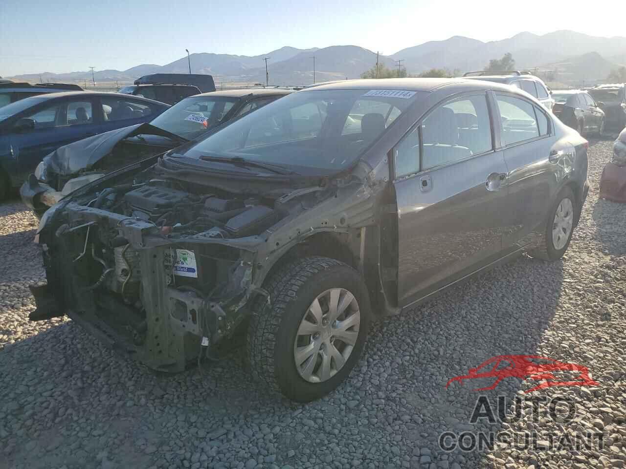 HONDA CIVIC 2012 - 19XFB2F55CE104143