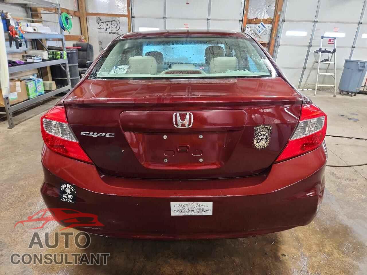 HONDA CIVIC 2012 - 19XFB2F8XCE092596