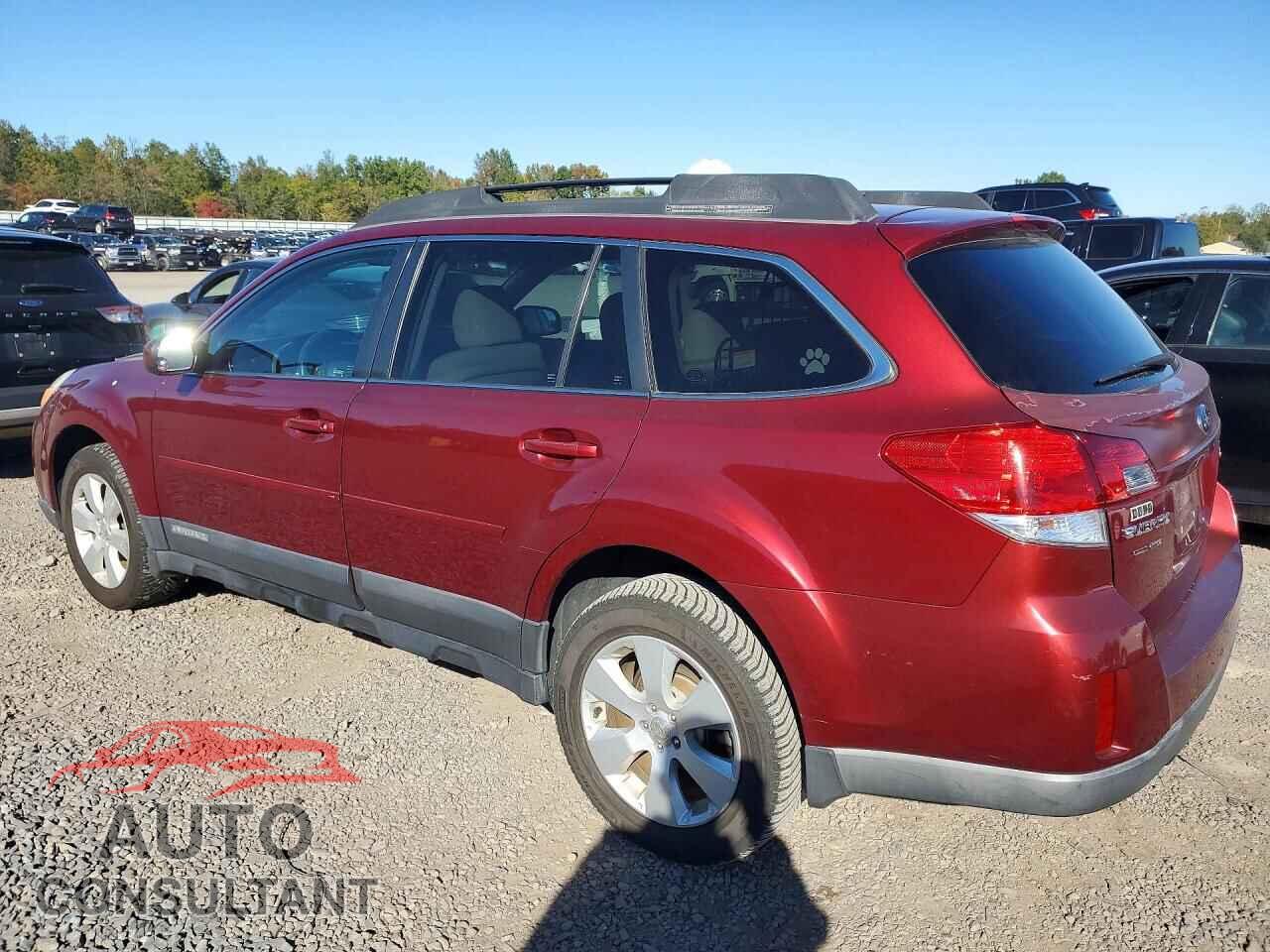SUBARU OUTBACK 2011 - 4S4BRBGC7B3322092