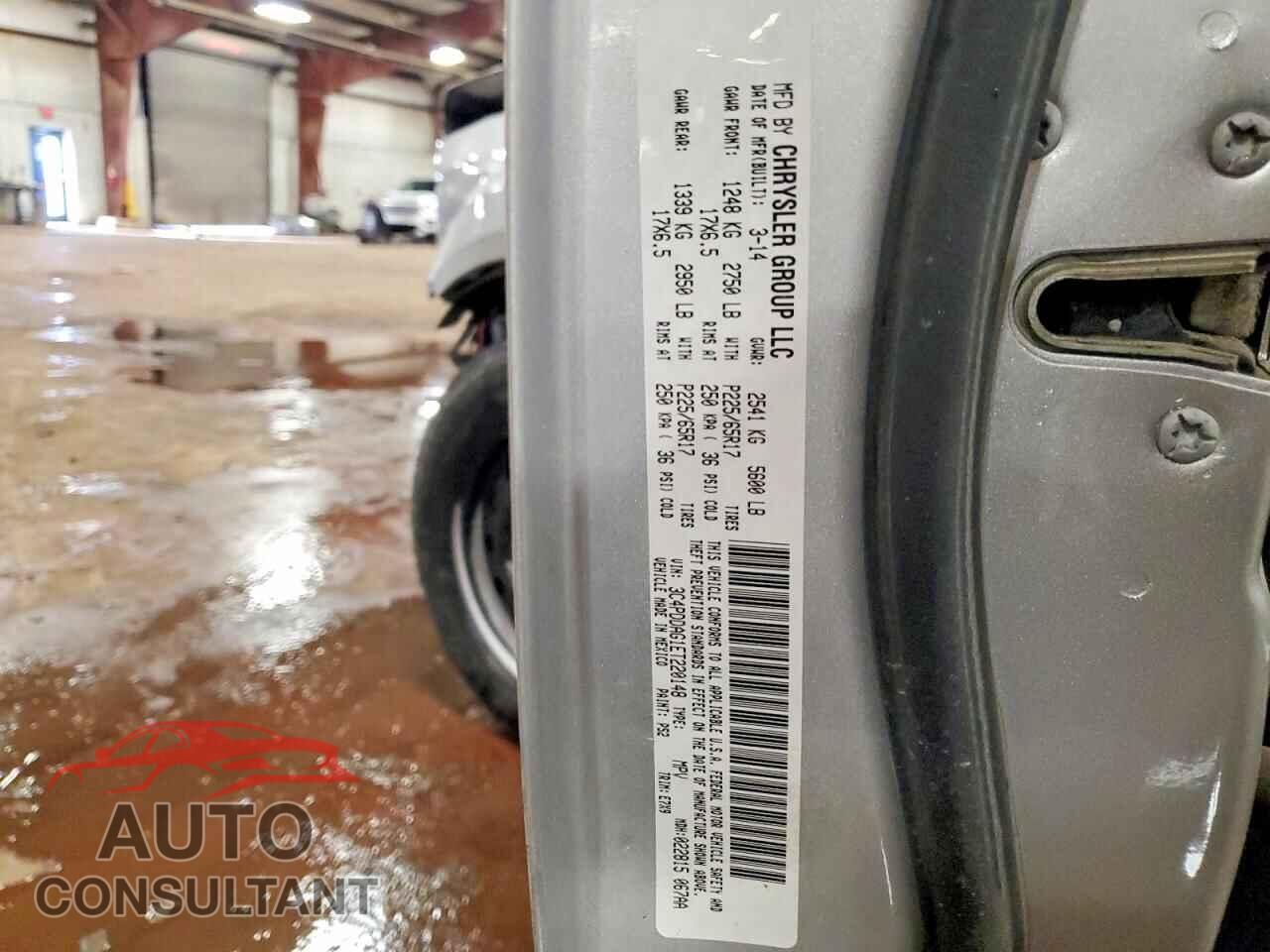 DODGE JOURNEY 2014 - 3C4PDDAG1ET220148