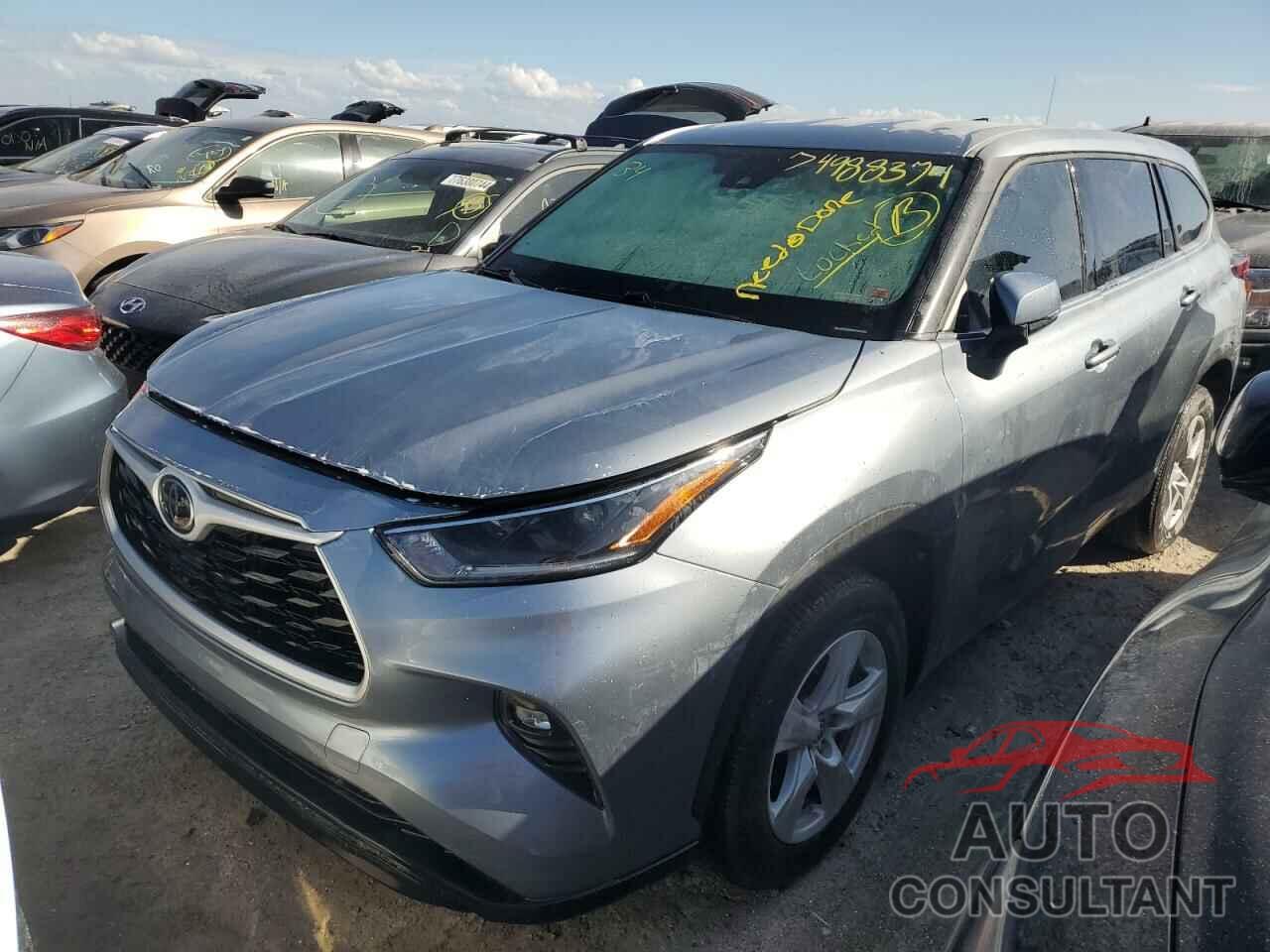 TOYOTA HIGHLANDER 2021 - 5TDZZRAH9MS064627