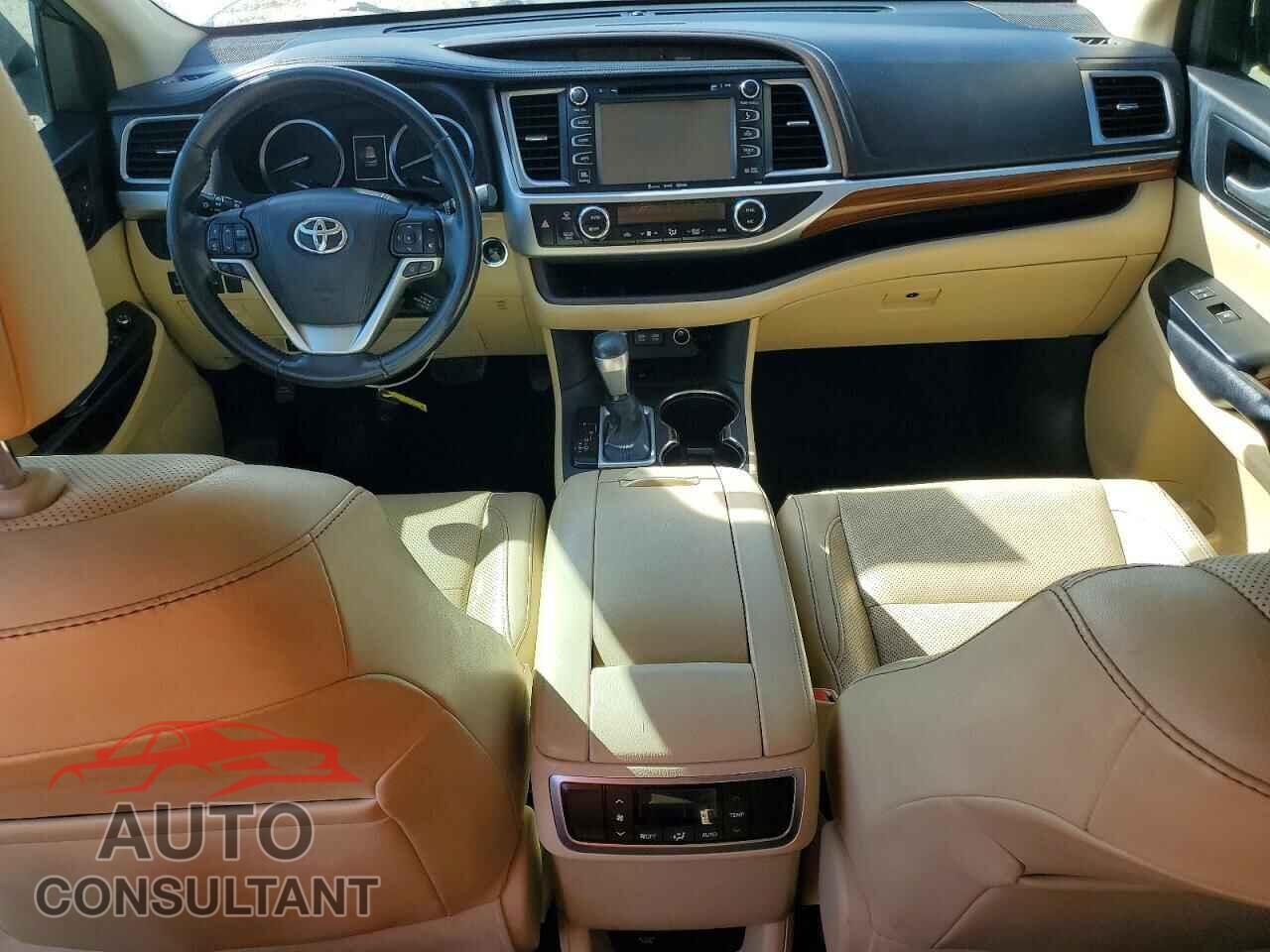 TOYOTA HIGHLANDER 2017 - 5TDYZRFH4HS224245