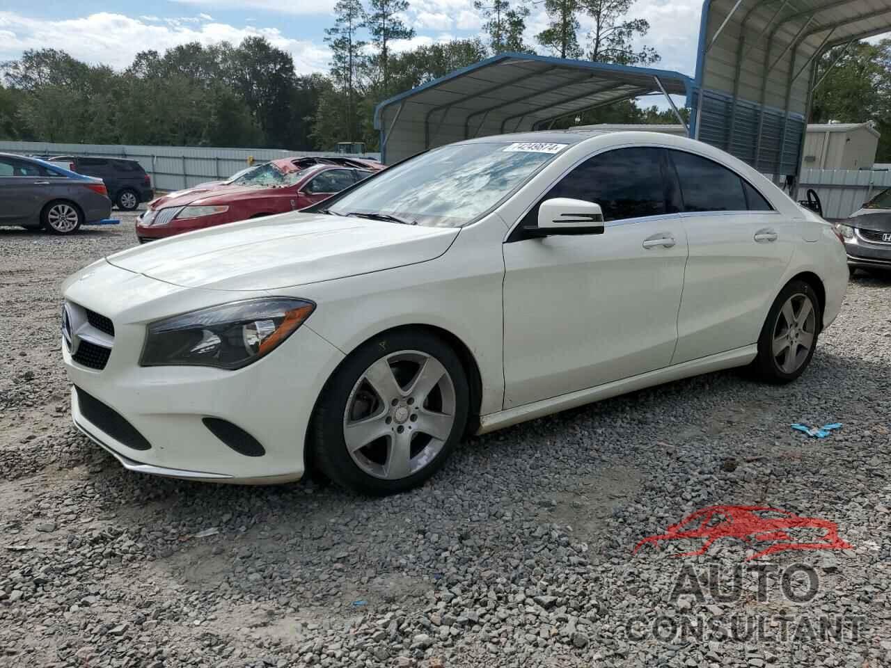 MERCEDES-BENZ CLA-CLASS 2017 - WDDSJ4EB8HN455478