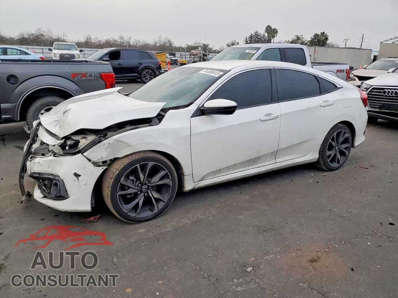 HONDA CIVIC 2019 - 2HGFC2F83KH523006