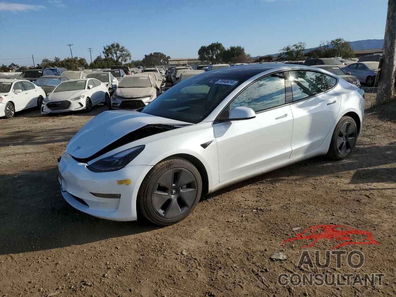 TESLA MODEL 3 2022 - 5YJ3E1EB4NF155416