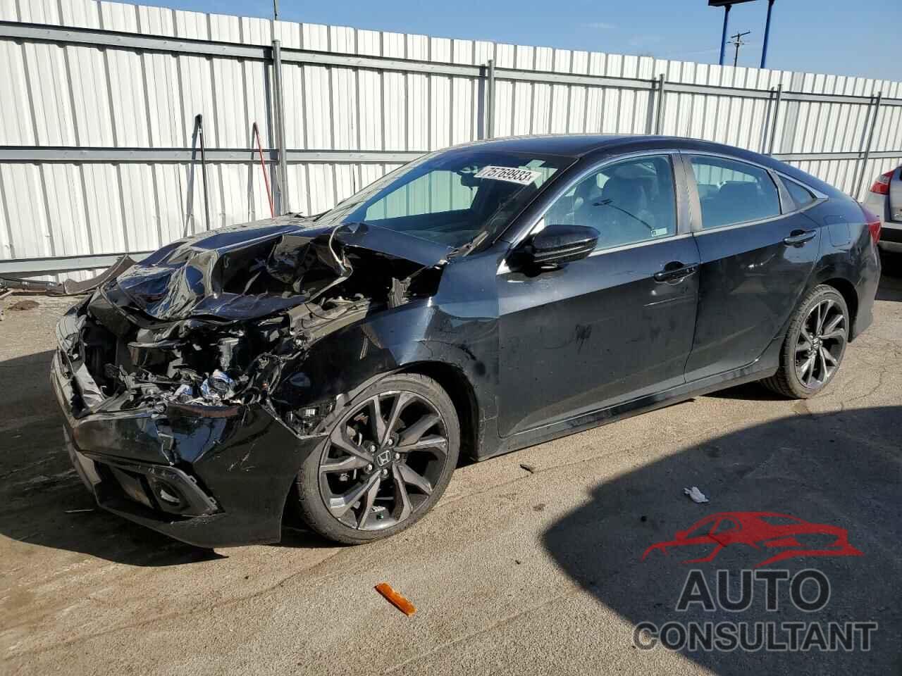 HONDA CIVIC 2019 - 2HGFC2F87KH550550