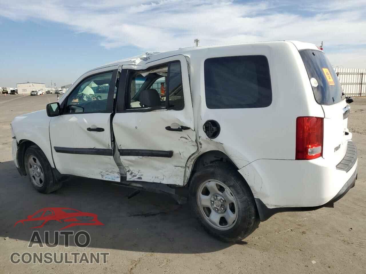 HONDA PILOT 2013 - 5FNYF3H29DB036219