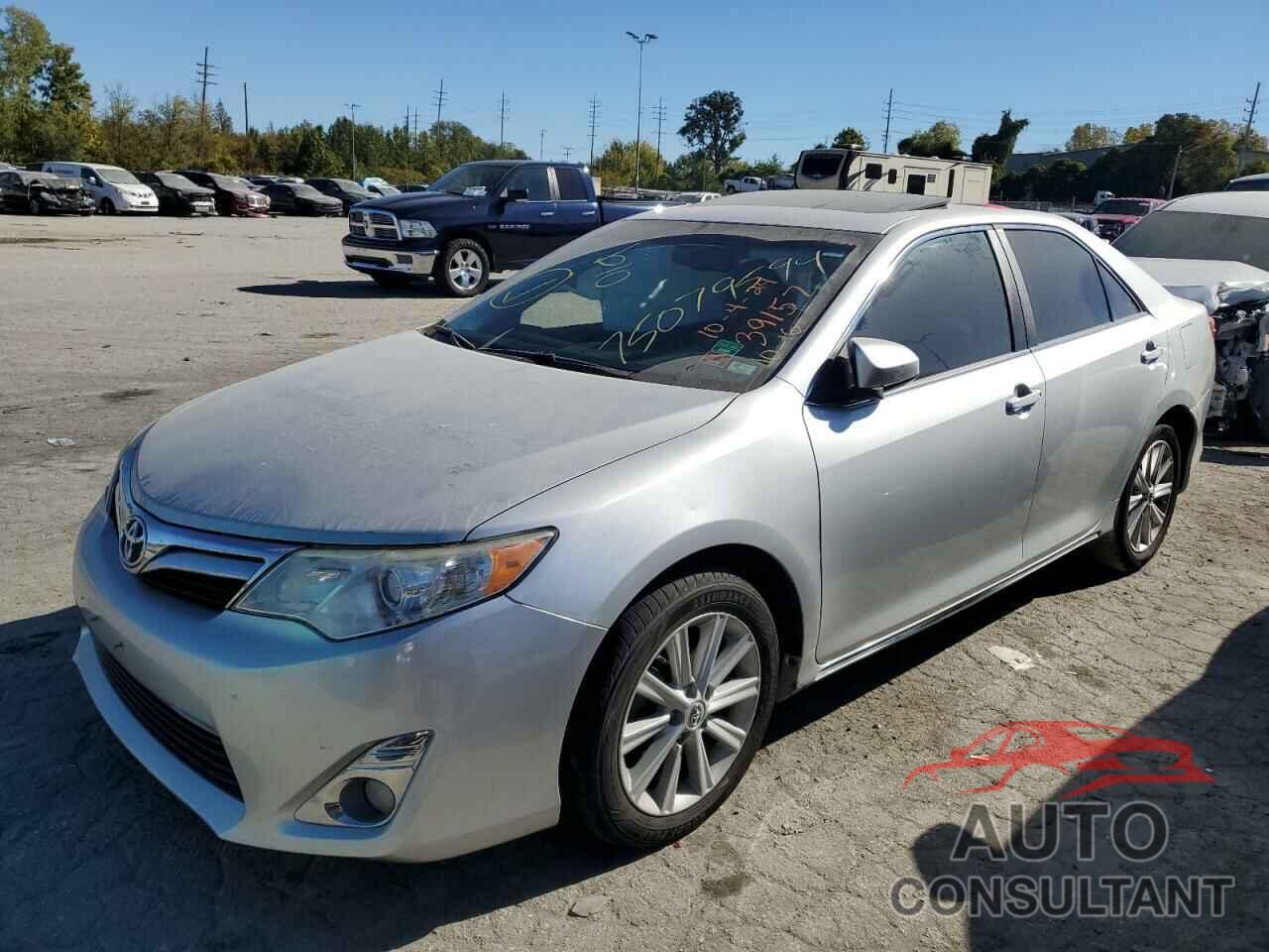 TOYOTA CAMRY 2012 - 4T4BF1FK2CR246570