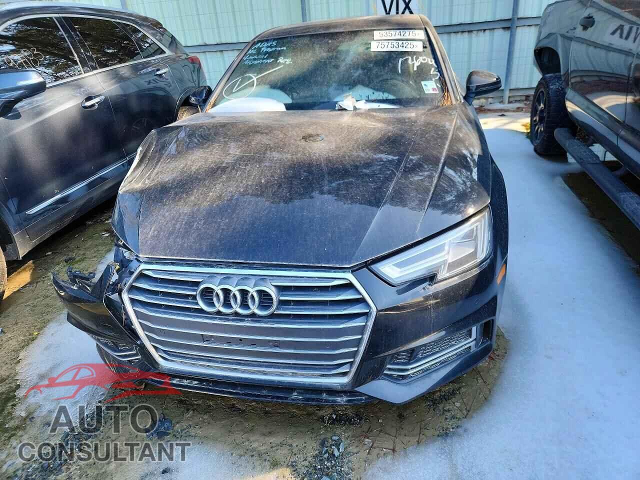AUDI A4 2018 - WAULMAF46JA136045