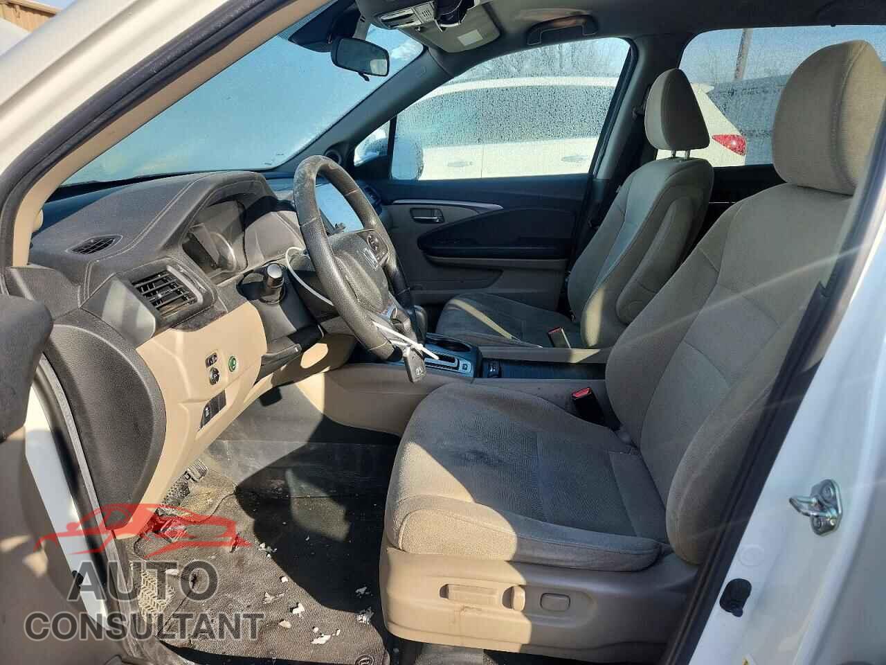 HONDA PILOT 2019 - 5FNYF6H32KB036215