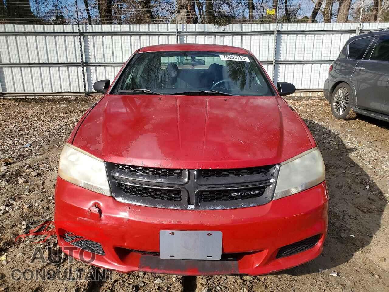 DODGE AVENGER 2011 - 1B3BD4FG7BN540123