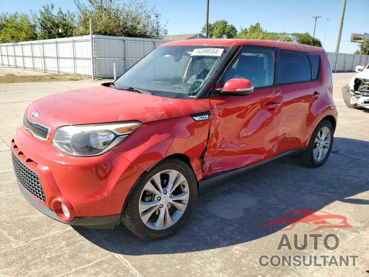 KIA SOUL 2016 - KNDJX3A53G7837550