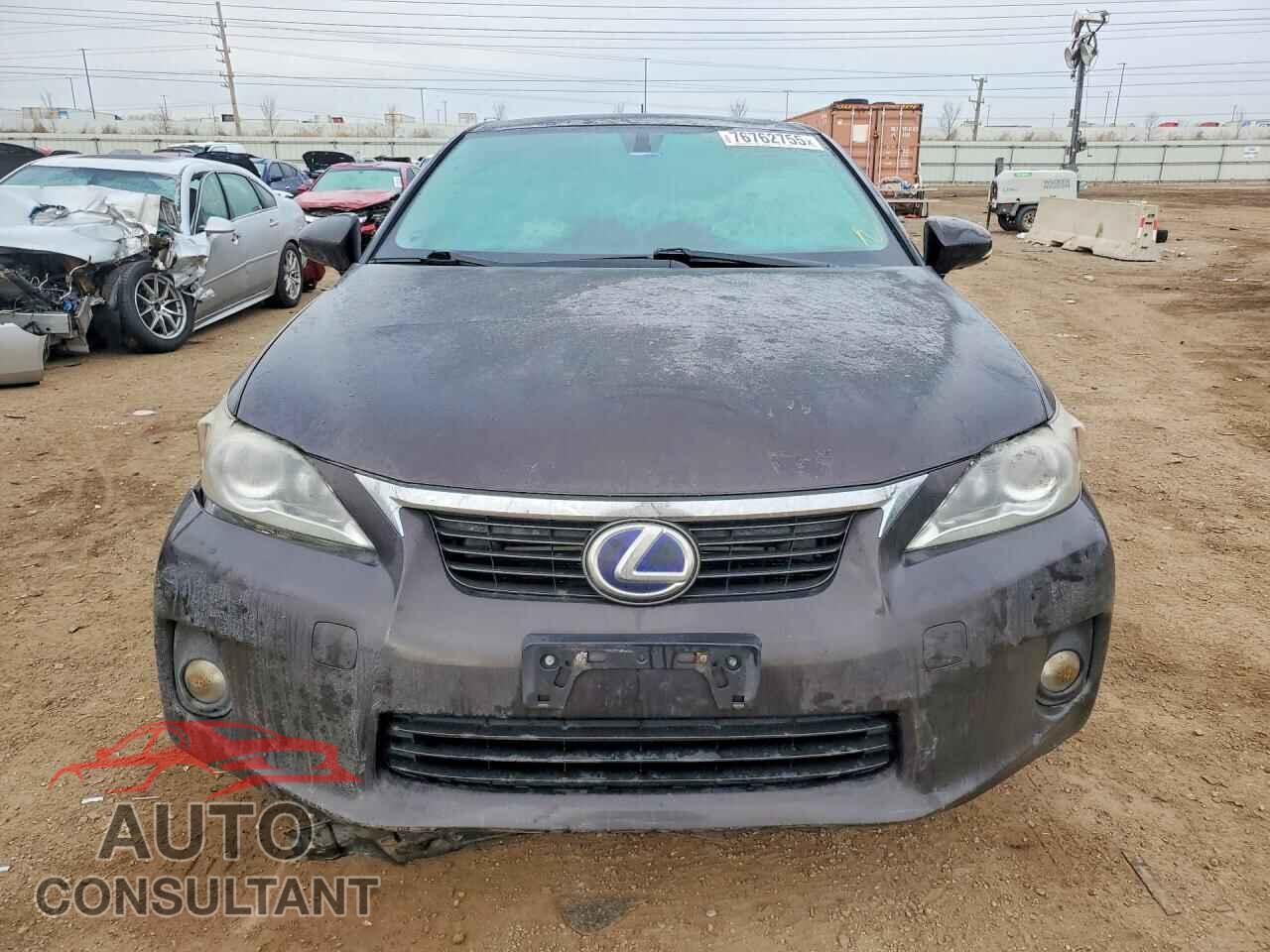 LEXUS CT 200 2012 - JTHKD5BH4C2114524