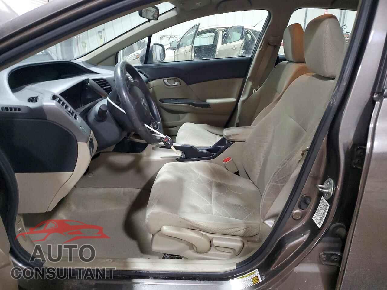 HONDA CIVIC 2012 - 19XFB2F50CE015337