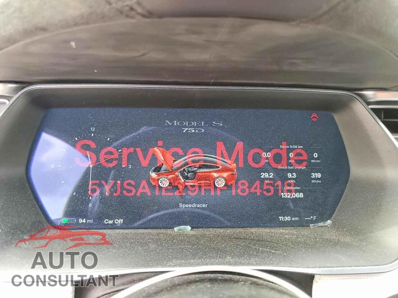TESLA MODEL S 2017 - 5YJSA1E29HF184518