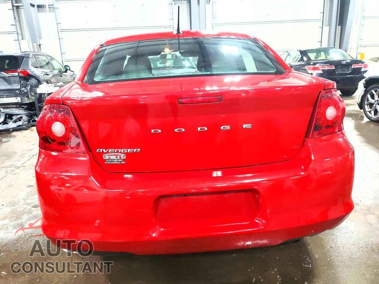 DODGE AVENGER 2013 - 1C3CDZAB1DN607267