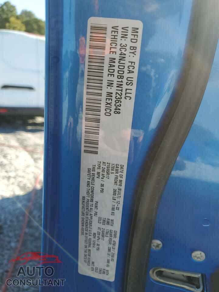 JEEP COMPASS 2022 - 3C4NJDDB1NT236348