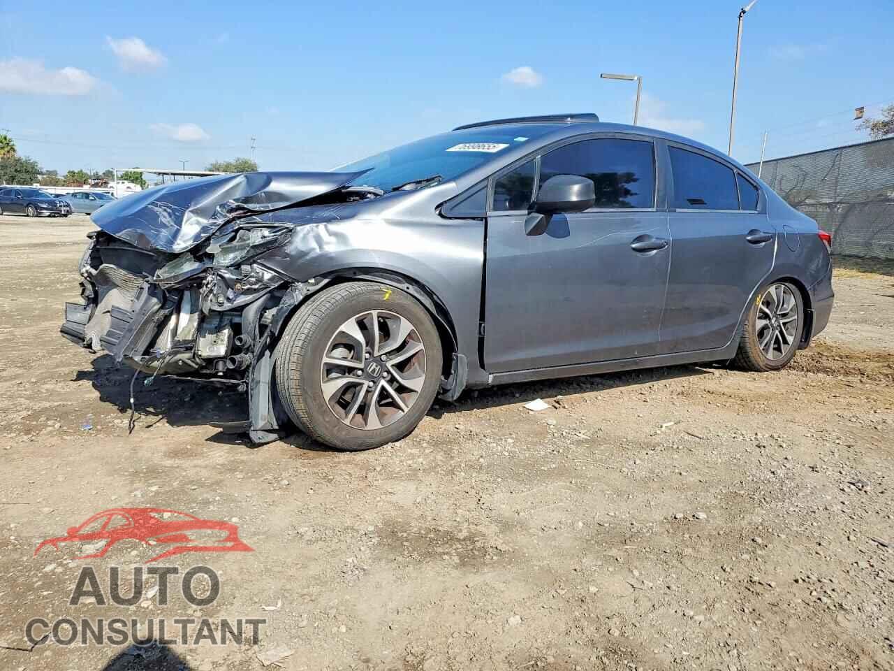 HONDA CIVIC 2013 - 19XFB2F9XDE078627