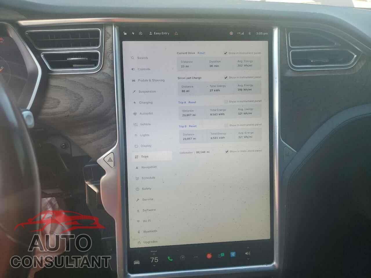 TESLA MODEL S 2017 - 5YJSA1E28HF221526