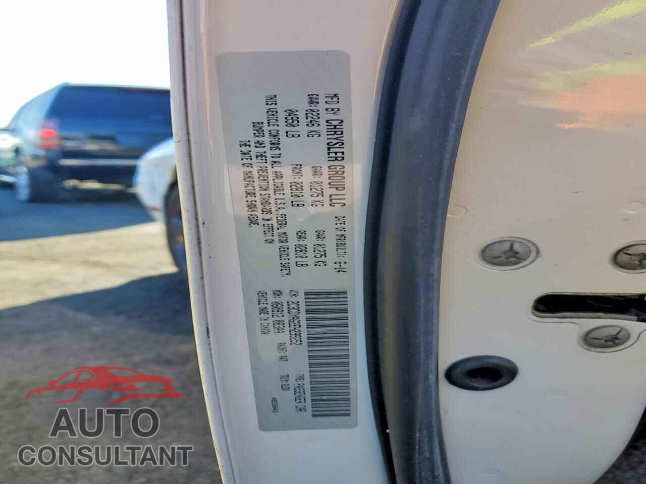 DODGE CHALLENGER 2014 - 2C3CDYAG2EH299252