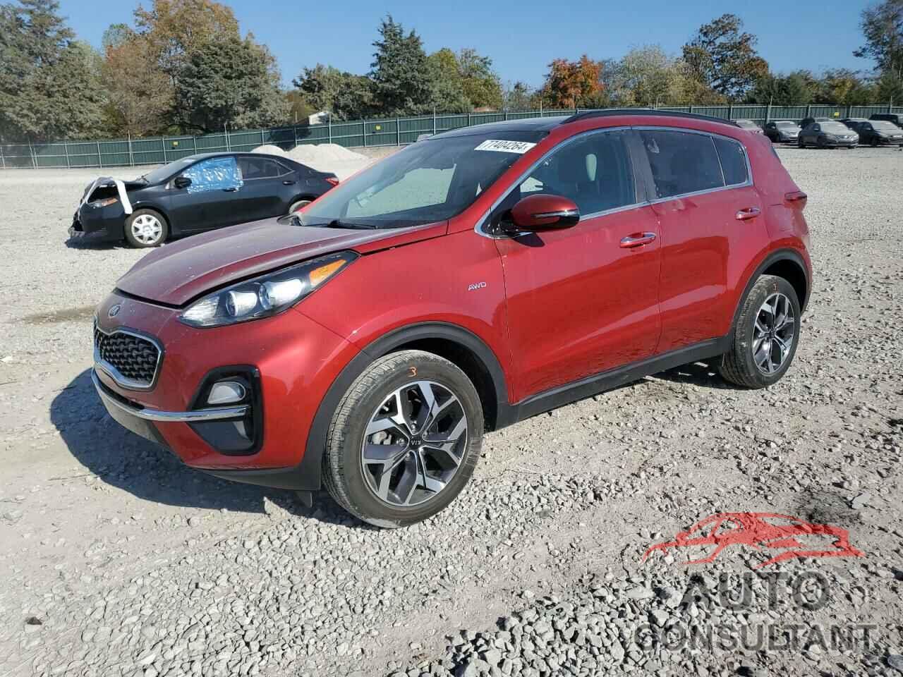 KIA SPORTAGE 2022 - KNDPNCAC5N7946619