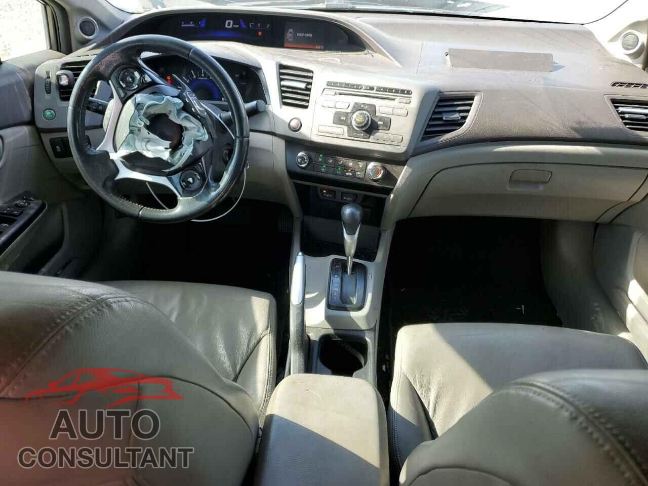 HONDA CIVIC 2012 - 19XFB2F99CE028283