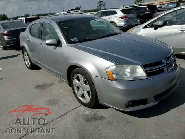 DODGE AVENGER 2013 - 1C3CDZCB5DN709846