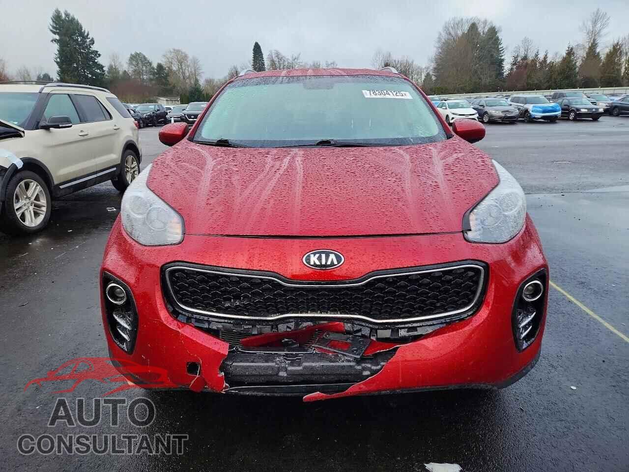 KIA SPORTAGE 2017 - KNDPMCAC8H7284834