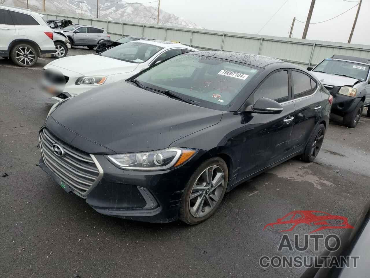 HYUNDAI ELANTRA 2017 - KMHD84LF4HU075768