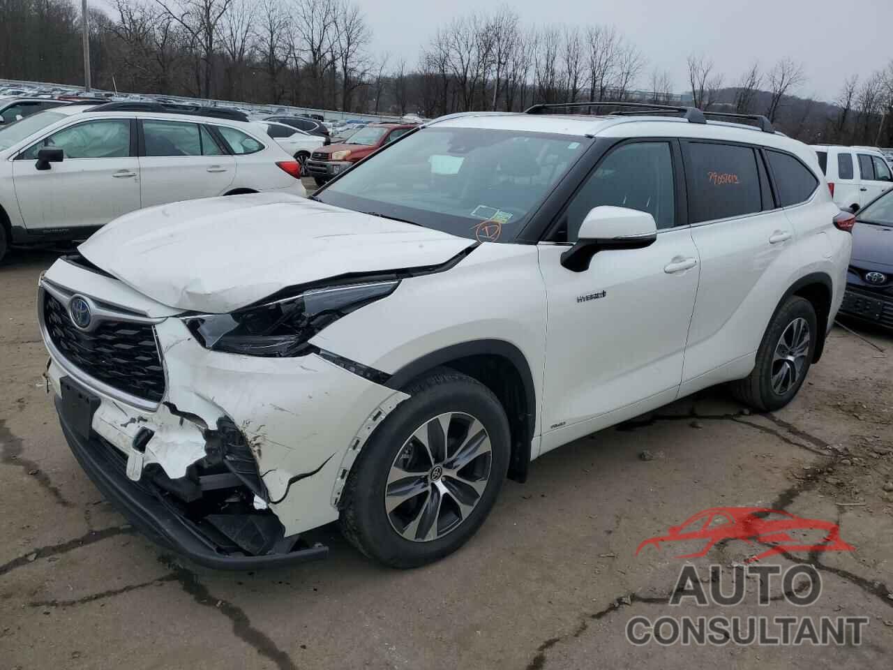 TOYOTA HIGHLANDER 2021 - 5TDGBRCH8MS520173