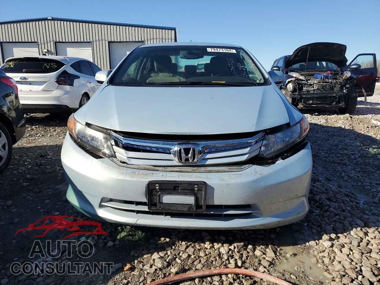 HONDA CIVIC 2012 - JHMFB4F38CS009629