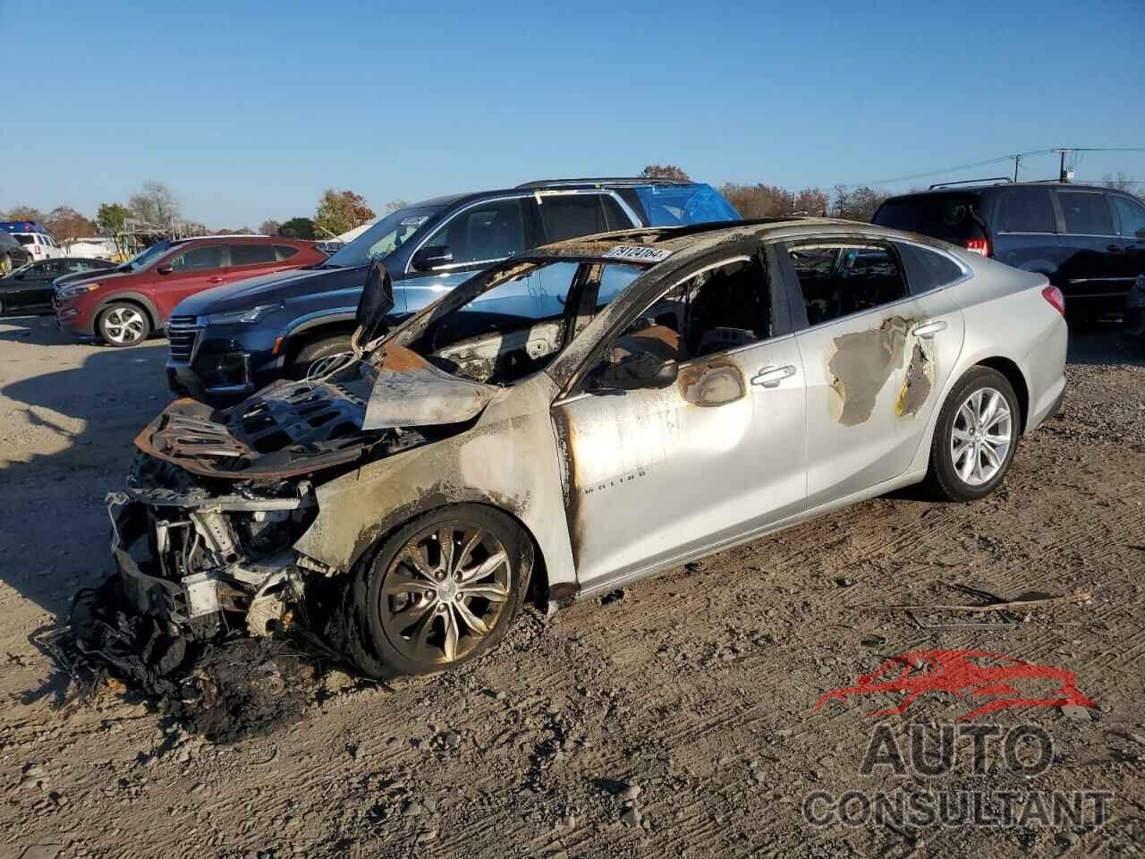 CHEVROLET MALIBU 2020 - 1G1ZD5STXLF095273